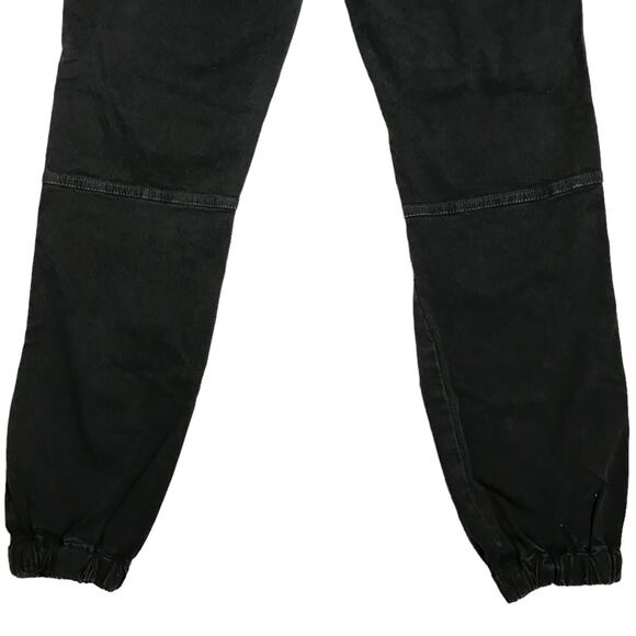 Nili Lotan Cropped Military Jogger Ankle Zipper Carbon Charcoal Black Pants 2 - Picture 9 of 13